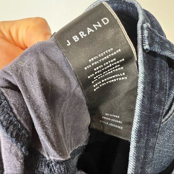 J Brand Crop Tuxedo Blue Jeans - Picture 8 of 10